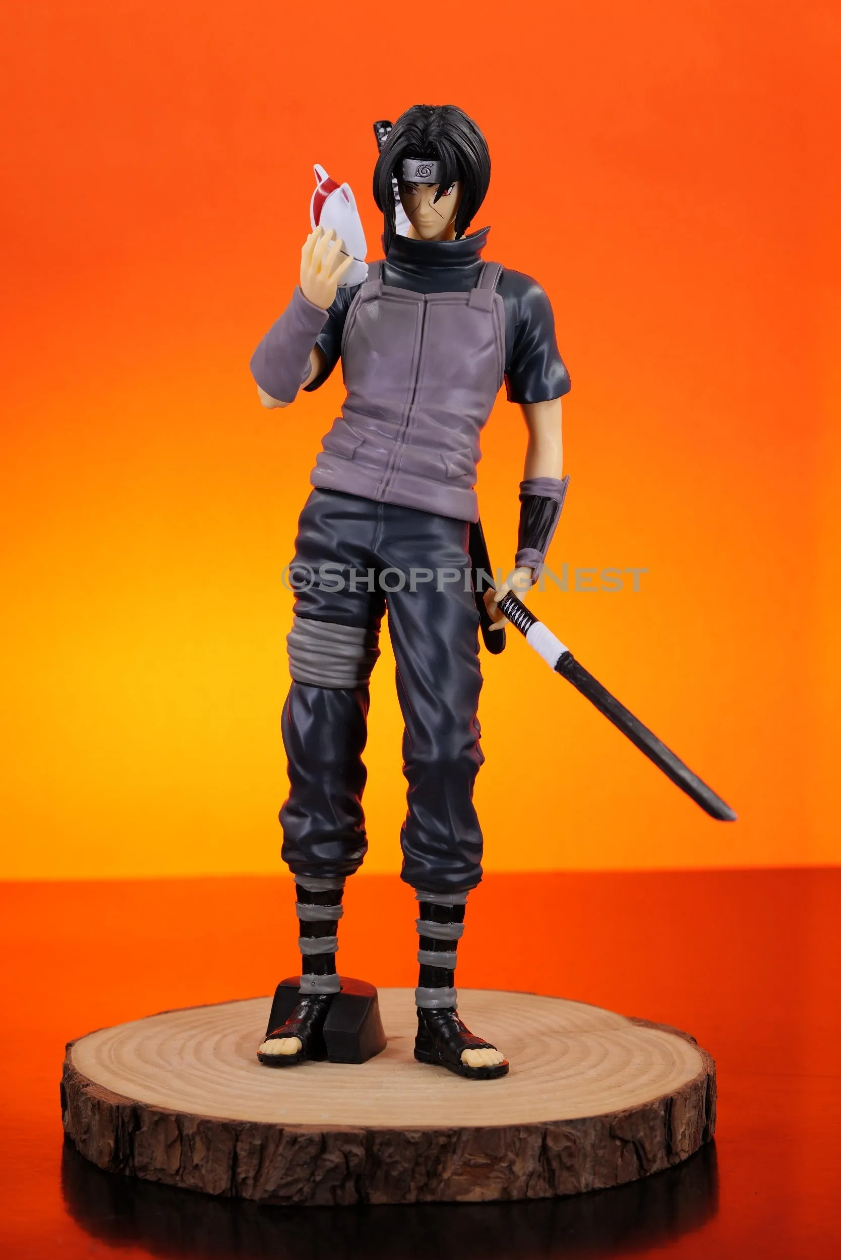 Naruto Itachi Uchiha Anbu Black Ops Action Figure | 27 CMS |