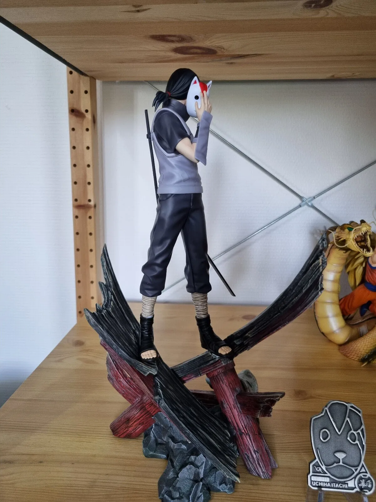 Naruto Itachi Uchiha Anbu Black Ops Action Figure | 36 Cms |