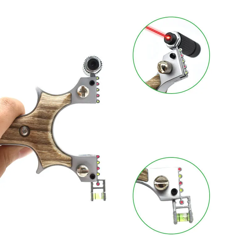 New Alloy Wood Patch High Precision Slingshot