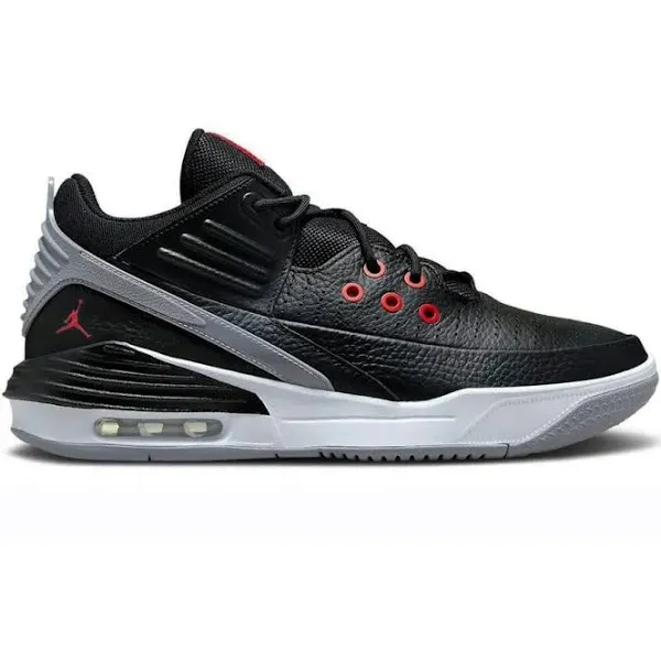 Nike Men's Air Jordan Max Aura 5 Shoes - Black / Cement Grey / Red