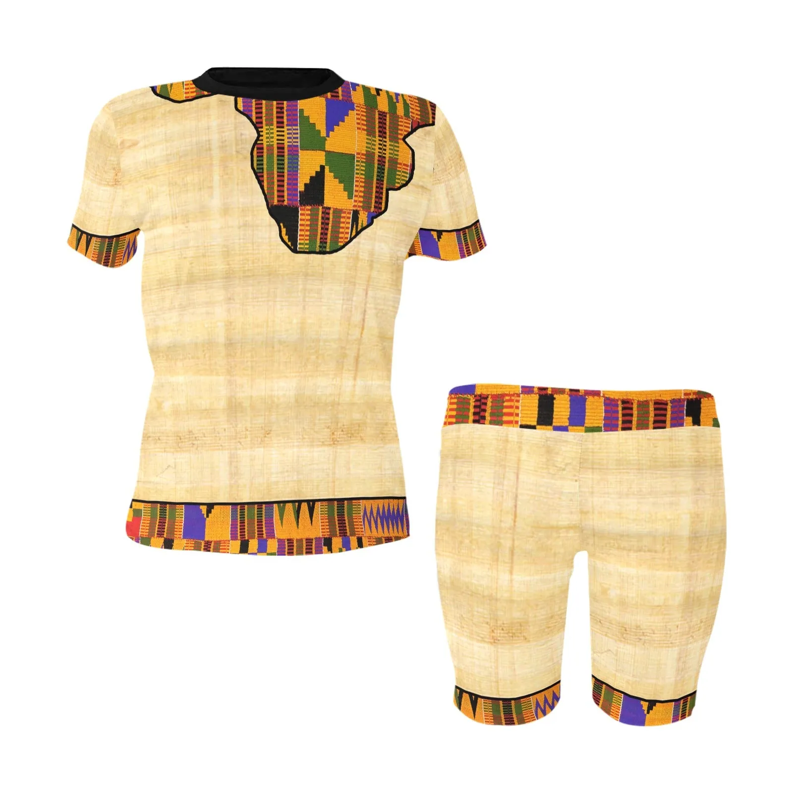 NILE VALLEY Women's Short Yoga Set