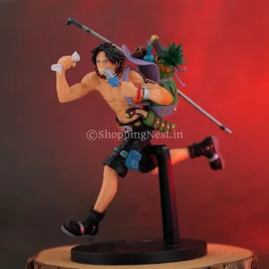 One piece Anime Portgas D Ace Running Figure Action Figurine Collectible | 20 Cm |