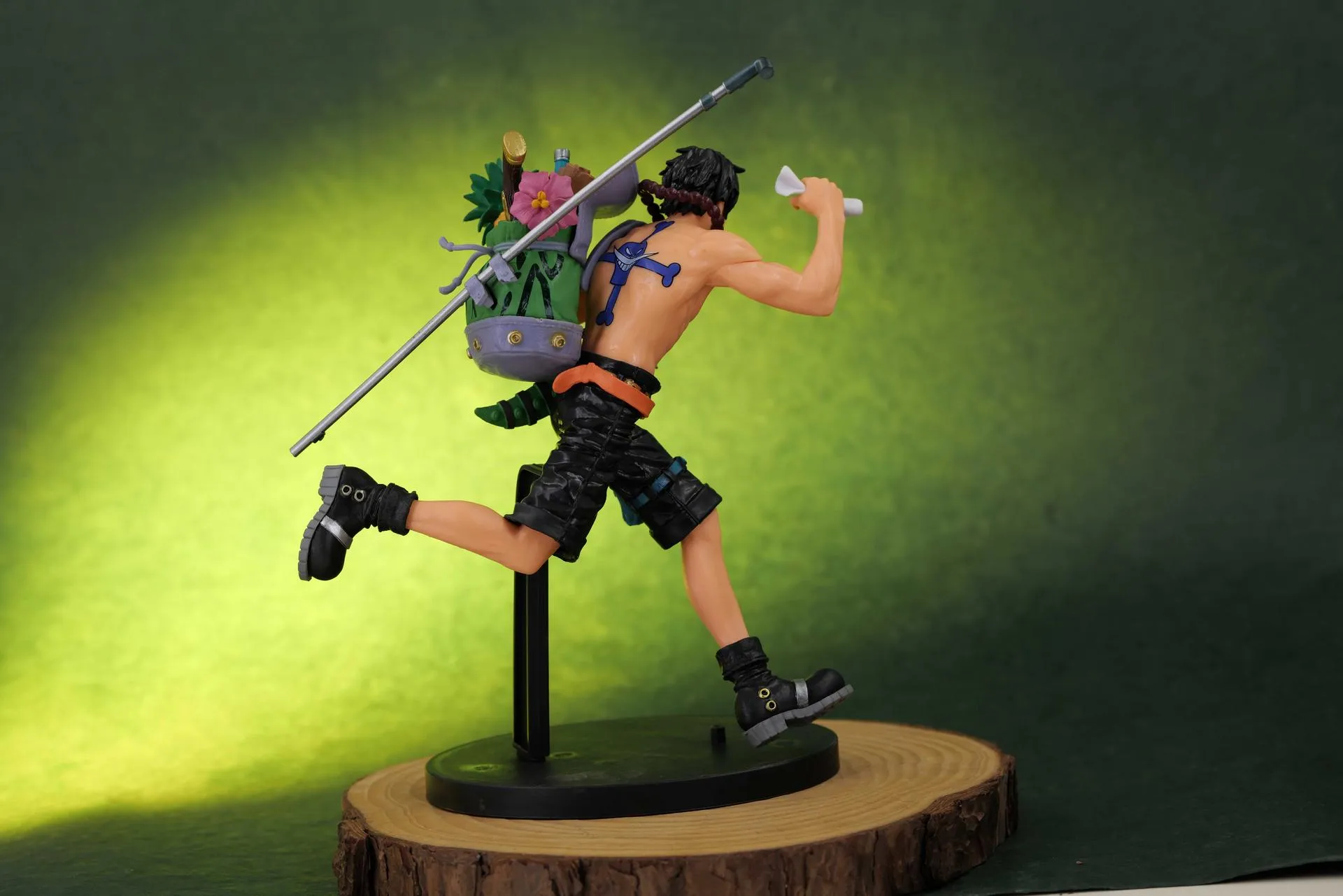 One piece Anime Portgas D Ace Running Figure Action Figurine Collectible | 20 Cm |