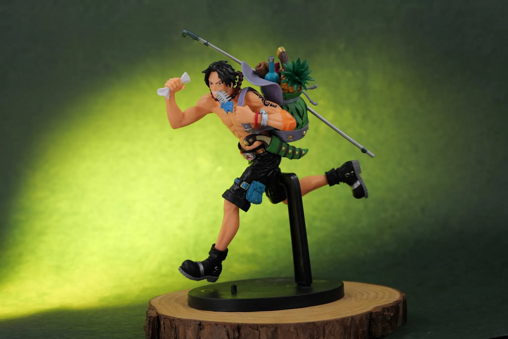 One piece Anime Portgas D Ace Running Figure Action Figurine Collectible | 20 Cm |