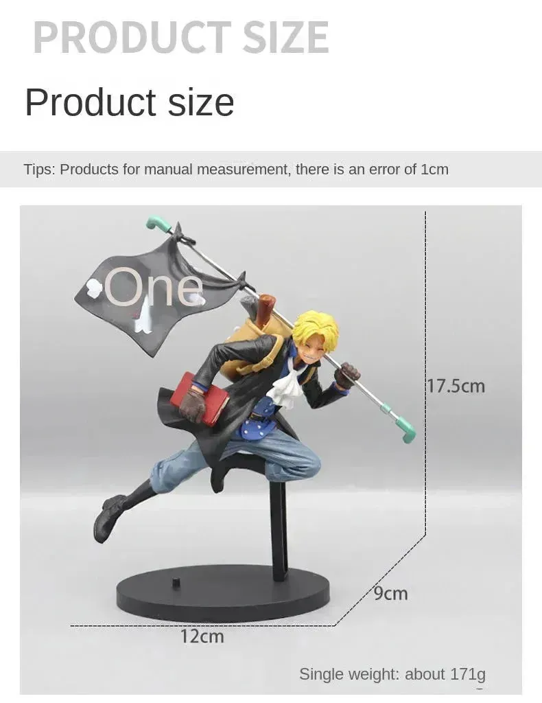 One Piece Anime Three Brothers Figurine (30 cm)