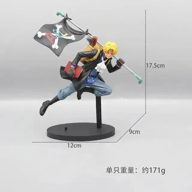 One Piece Anime Three Brothers Figurine (30 cm)