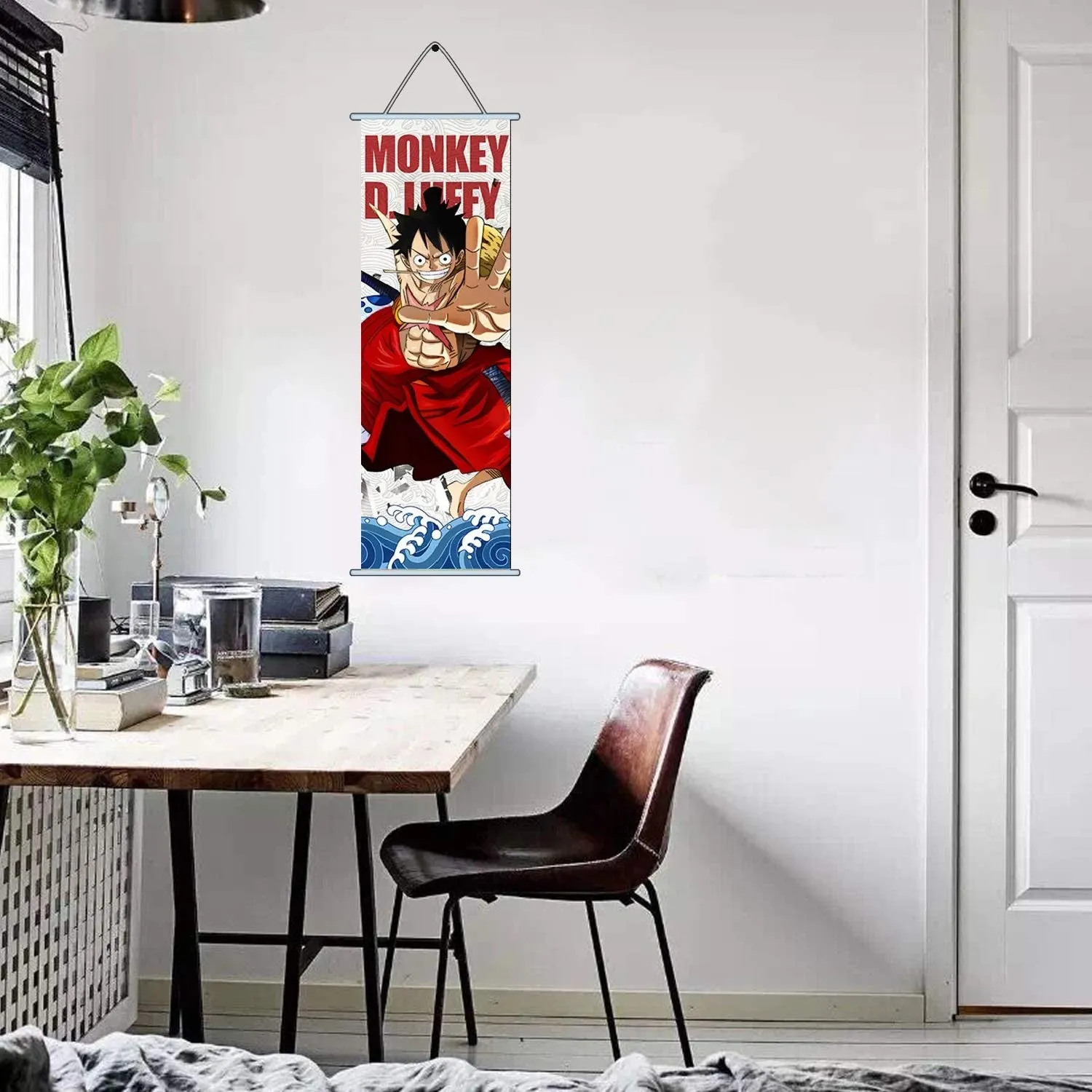 One Piece | Monkey D Luffy Anime Poster Wall Scroll | 70 x 25 Cm |