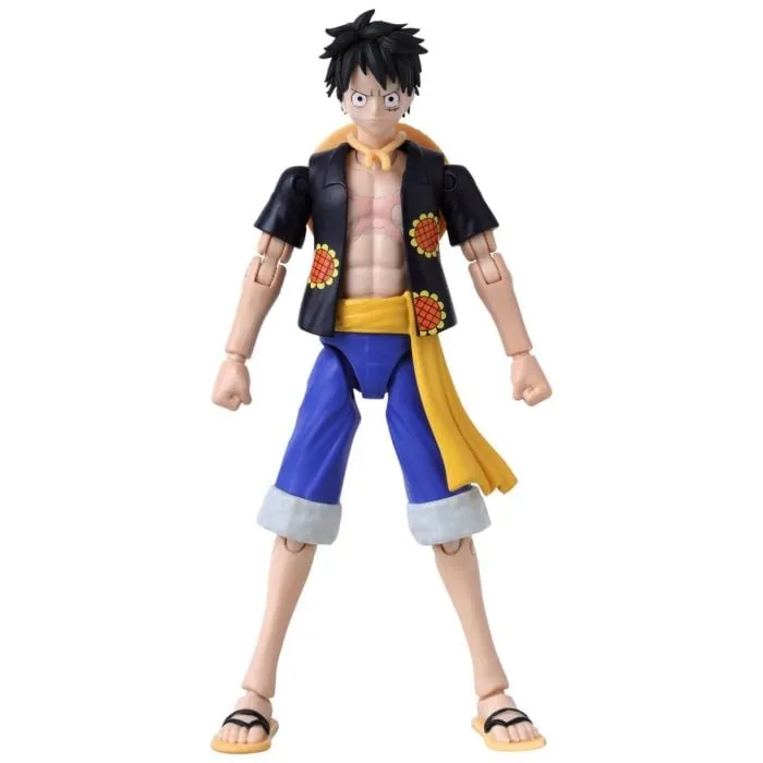 One Piece - Monkey D. Luffy (Dressrosa Version) Anime Heroes 6.5" Scale Action Figure