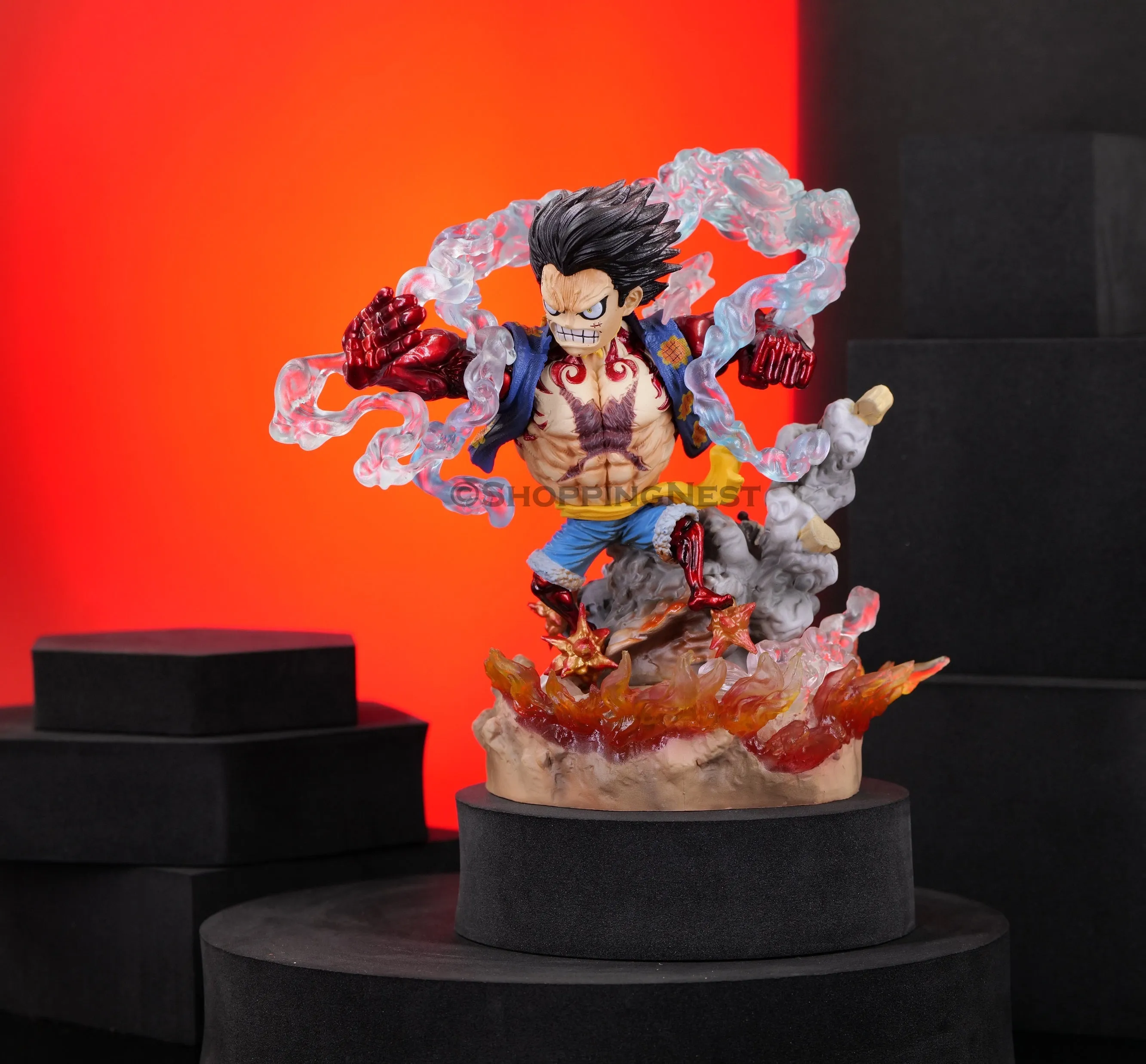 One Piece Monkey D Luffy G5 Gear Fourth Ape King Spear Action Figure | 16 CMS |