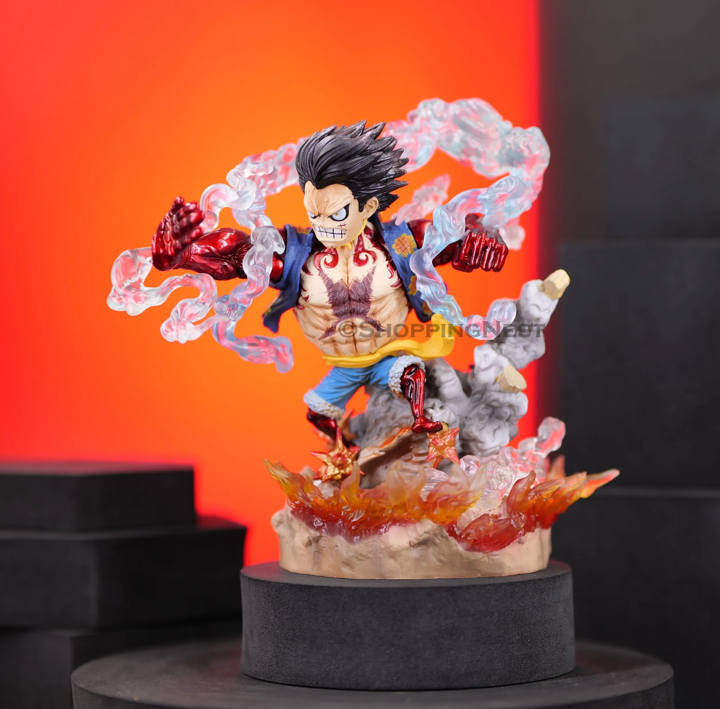 One Piece Monkey D Luffy G5 Gear Fourth Ape King Spear Action Figure | 16 CMS |