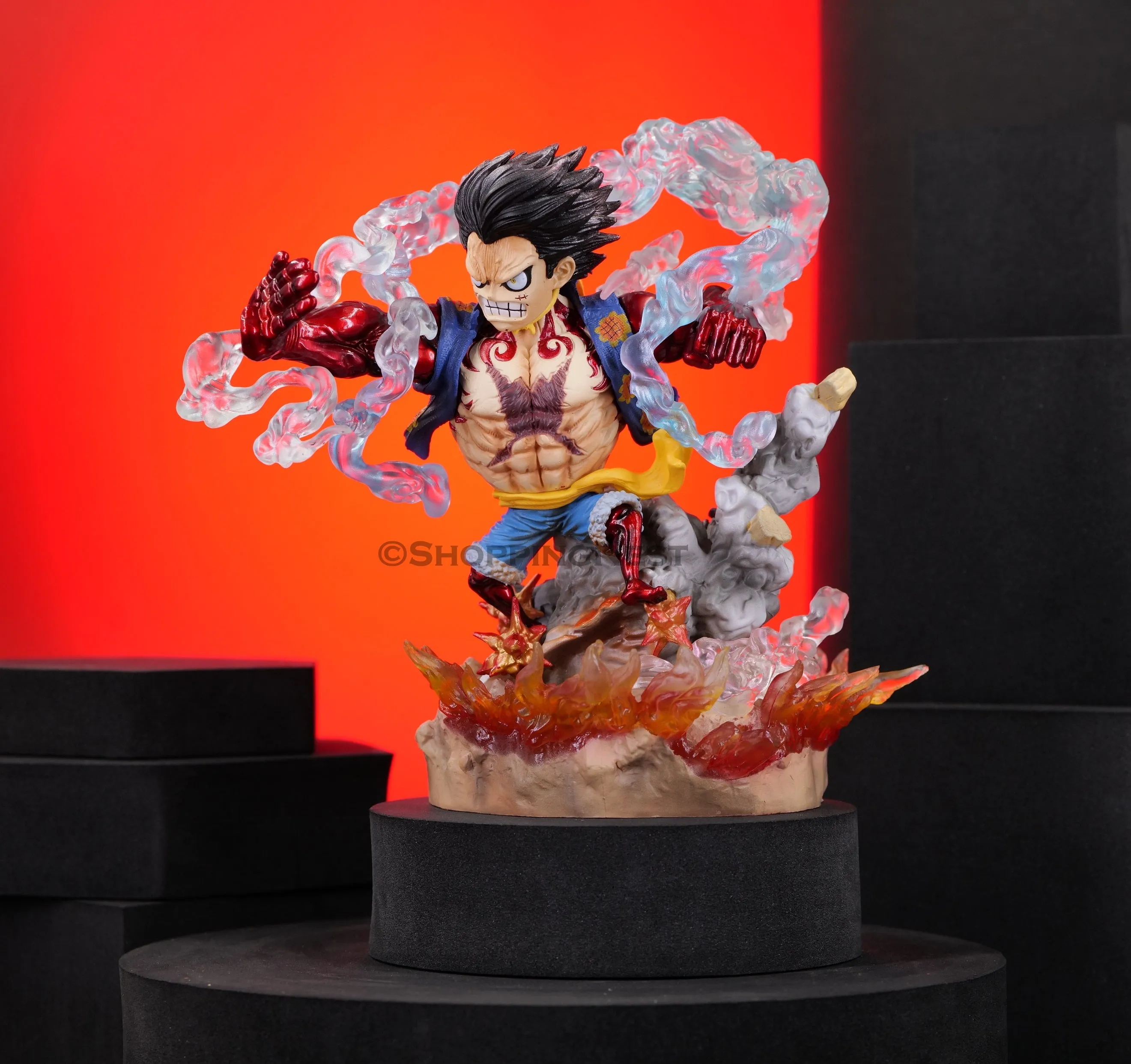 One Piece Monkey D Luffy G5 Gear Fourth Ape King Spear Action Figure | 16 CMS |