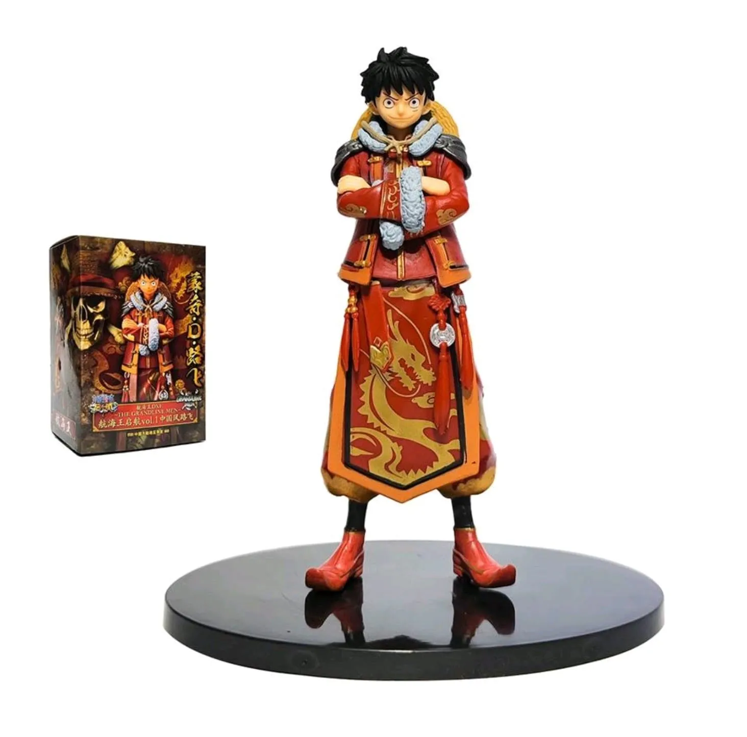 One Piece | Monkey D Luffy The Grandline Men Action Figure | 17 Cm |