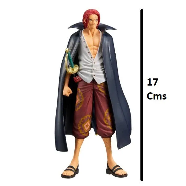 One Piece Movie | “Red Hair” Shanks - The Grandline Vol 2 Anime Action Figure | 17 Cm |