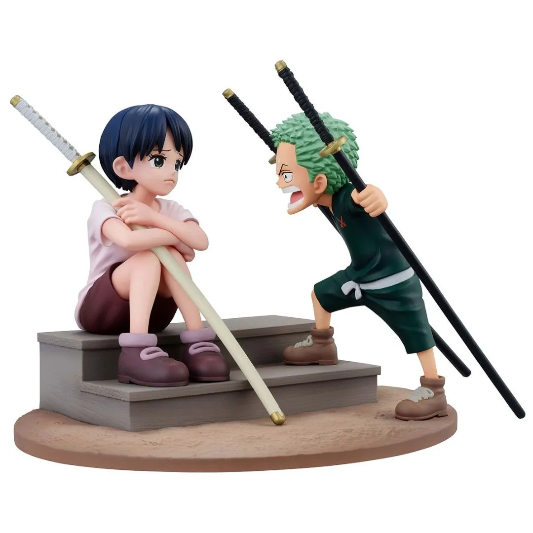 One Piece Roronoa Zoro And Kuina Road To Down Revible Moment Ichibansho Statue