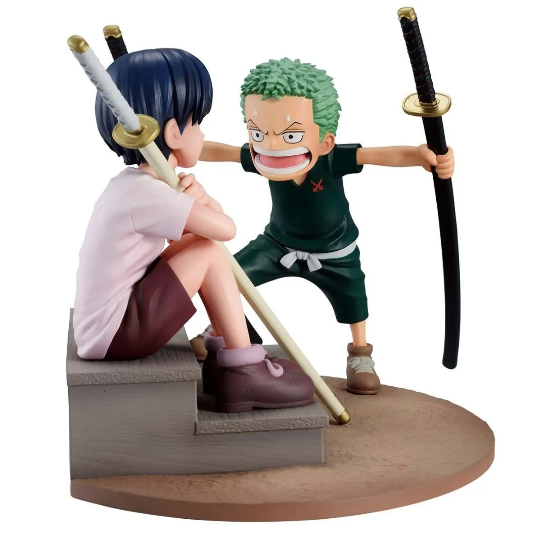 One Piece Roronoa Zoro And Kuina Road To Down Revible Moment Ichibansho Statue