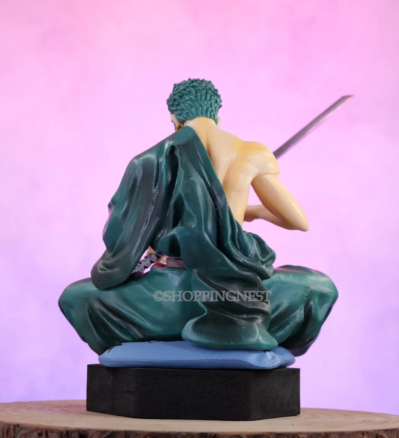 One Piece Roronoa Zoro Sitting Ver. 18 Action Figure | 15 Cms |