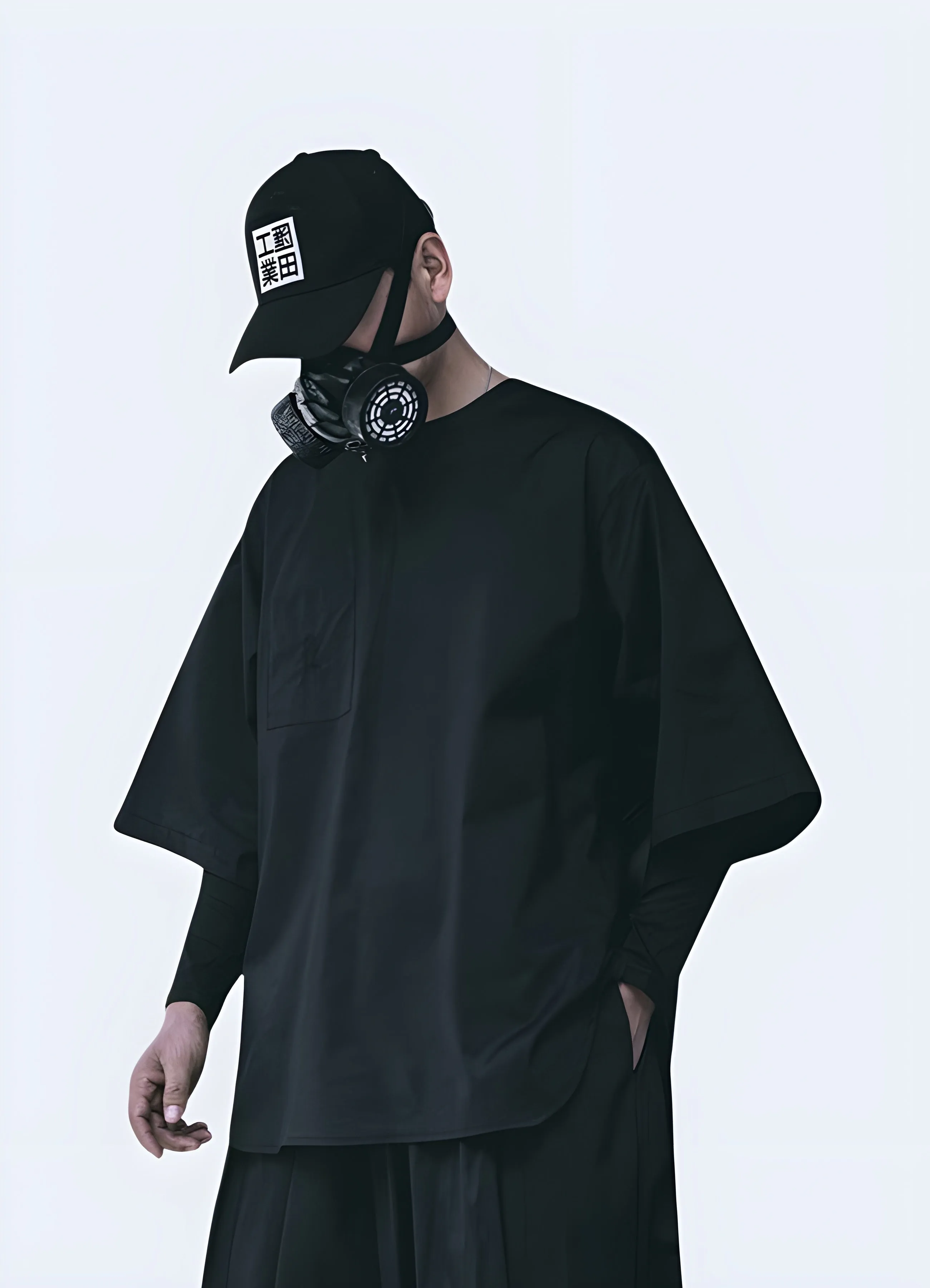 Oversized Techwear Shirt