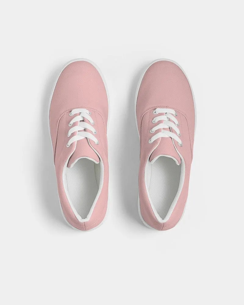 Pale Pastel Pink Men's Canvas Sneakers | Men's | Bright Pale Pastel Pink | C0M30Y15K0