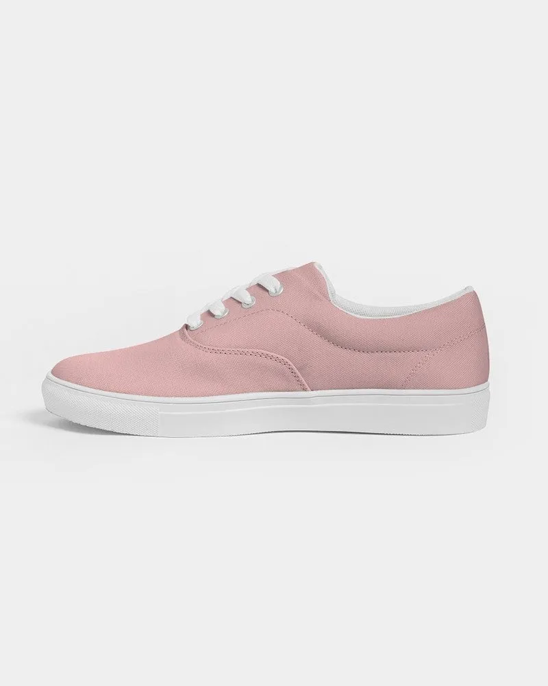 Pale Pastel Pink Men's Canvas Sneakers | Men's | Bright Pale Pastel Pink | C0M30Y15K0