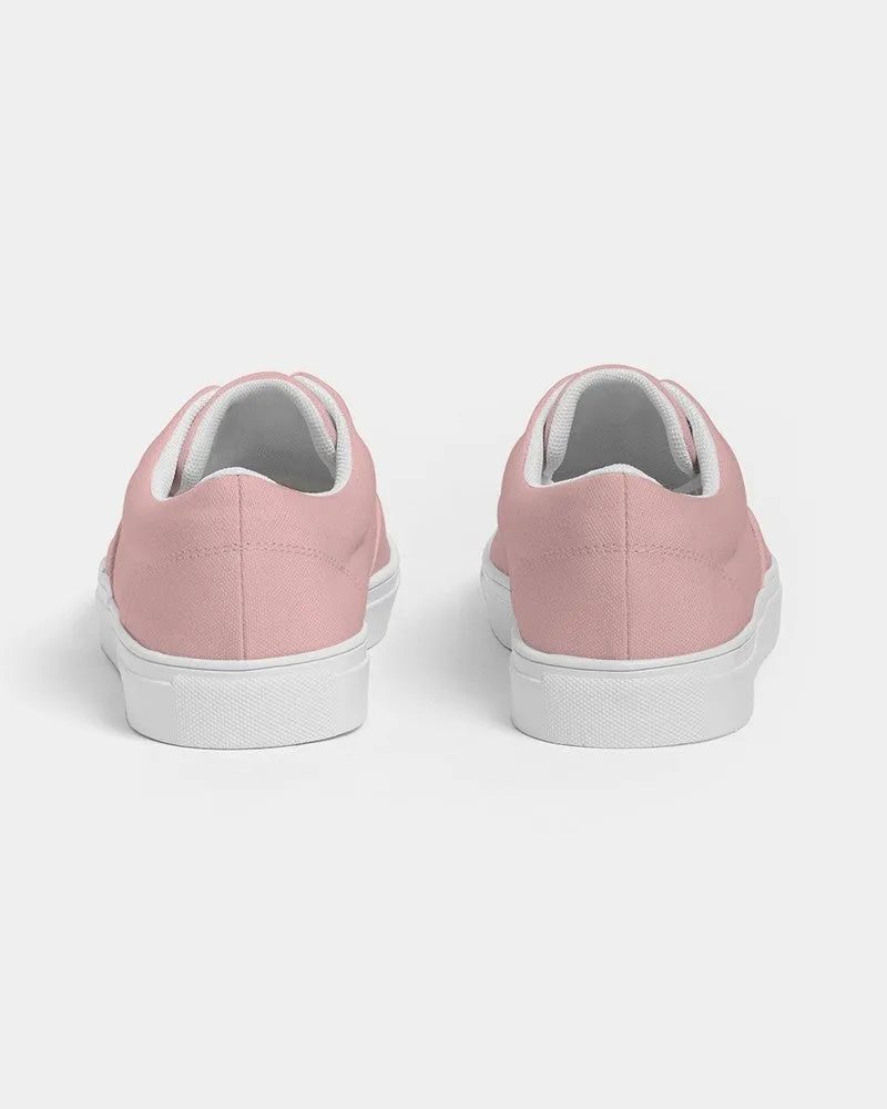 Pale Pastel Pink Men's Canvas Sneakers | Men's | Bright Pale Pastel Pink | C0M30Y15K0