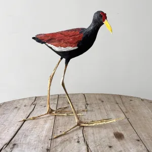 Papier-Mâché Jacana (#8)