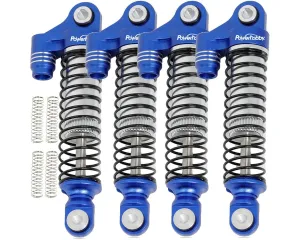 Power Hobby Aluminum 51mm Long Travel Shocks, Blue, for Traxxas TRX-4M