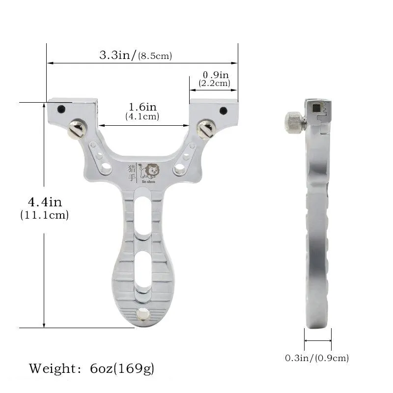 Powerful Long Range Mufasa Alloy Slingshot