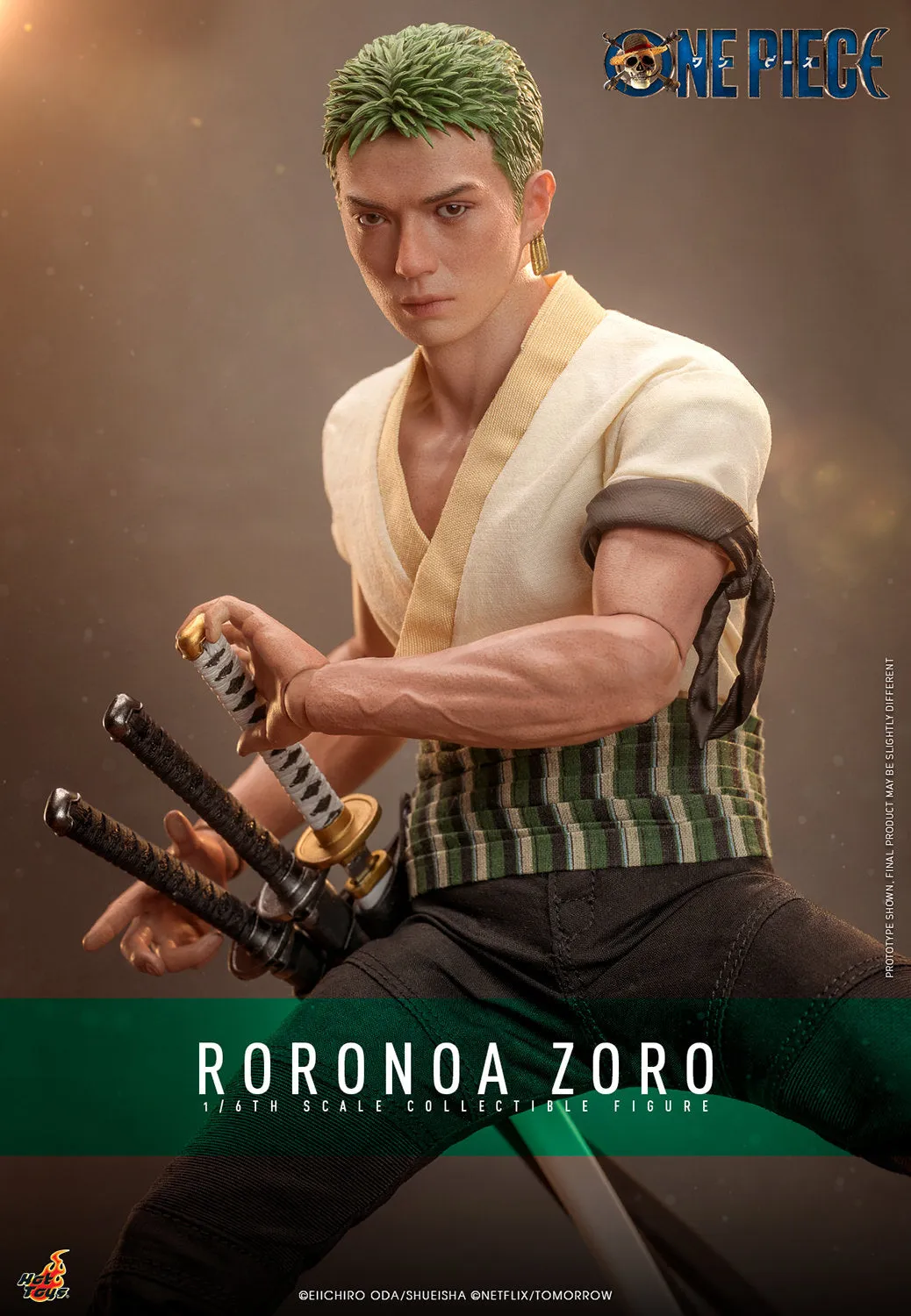 **Pre Order**Hot Toys 1/6 Scale Roronoa Zoro Action Figure