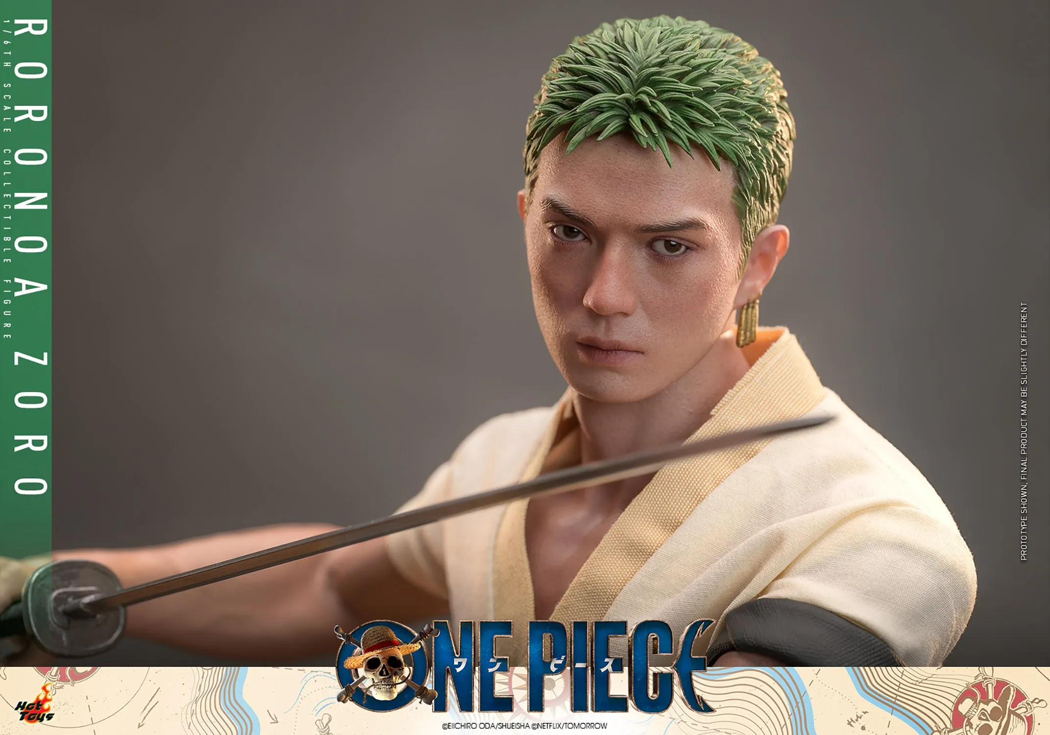 **Pre Order**Hot Toys 1/6 Scale Roronoa Zoro Action Figure