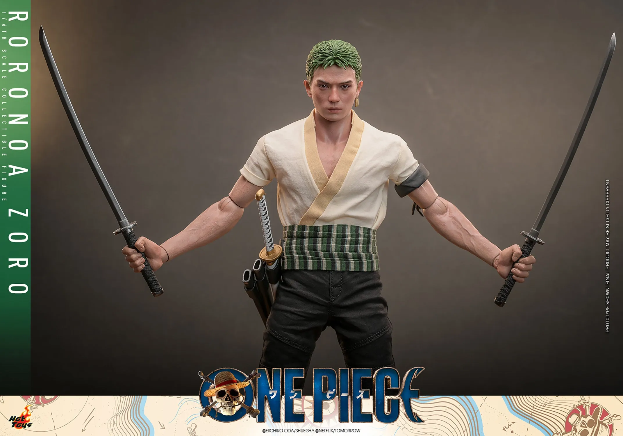 **Pre Order**Hot Toys 1/6 Scale Roronoa Zoro Action Figure