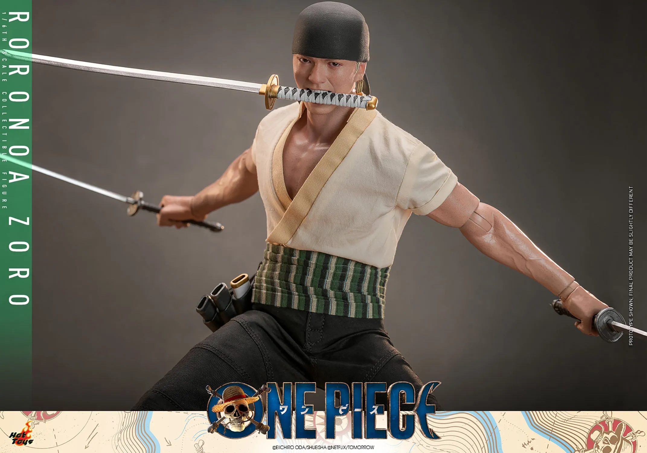 **Pre Order**Hot Toys 1/6 Scale Roronoa Zoro Action Figure