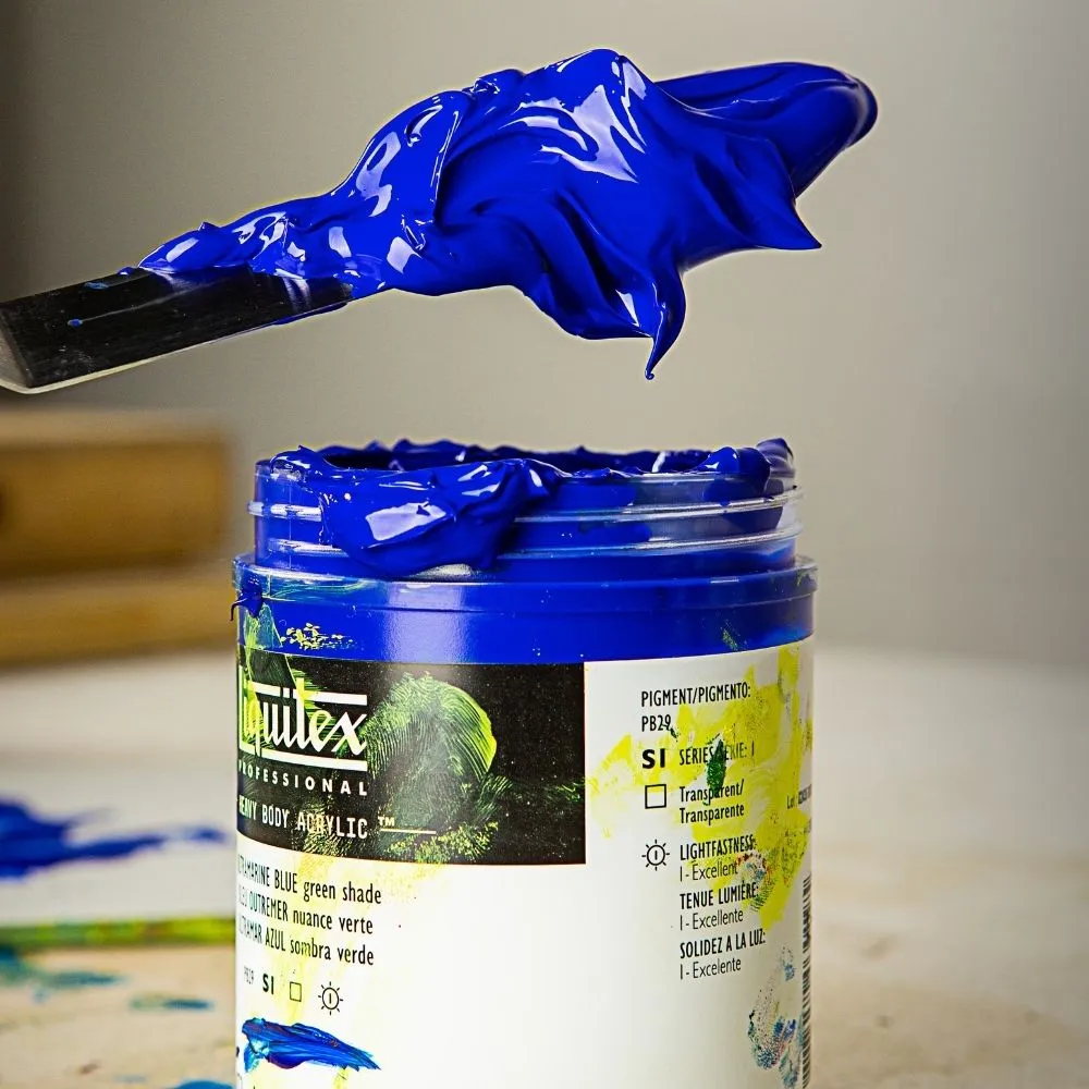 Professional Heavy Body Acrylic - Prussian Blue Hue