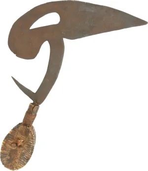 RARE KOTA BIRD HEAD SWORD