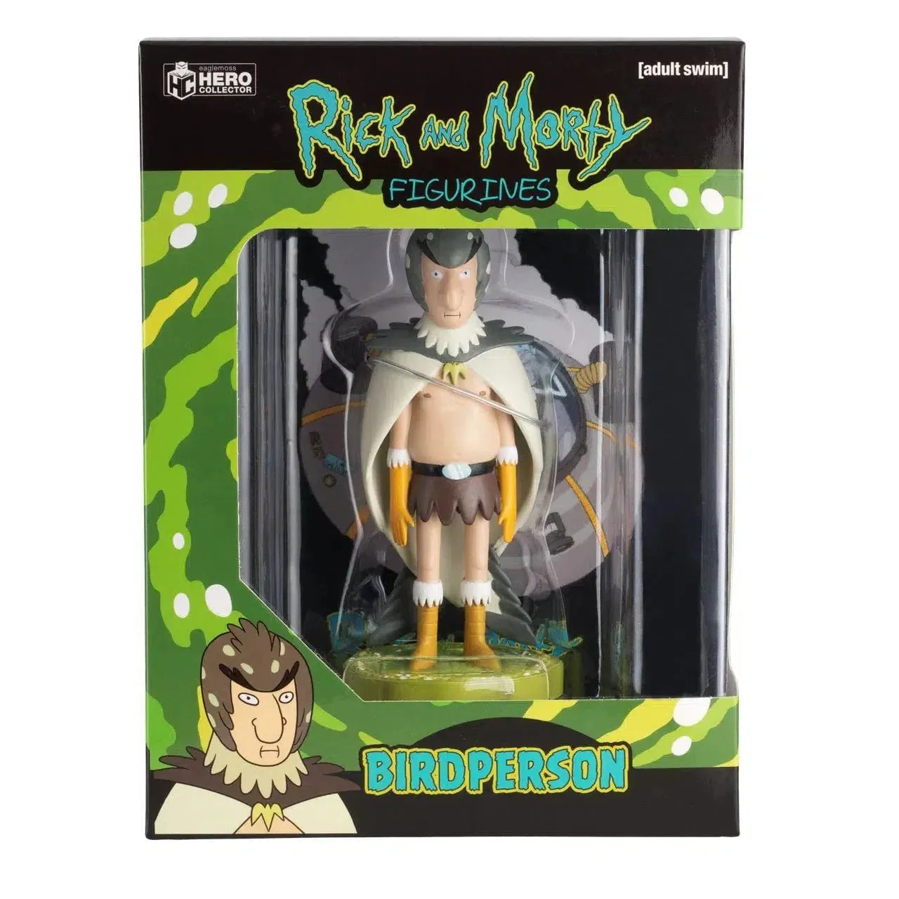 Rick and Morty - Birdperson Figure - Eaglemoss - Hero Collector