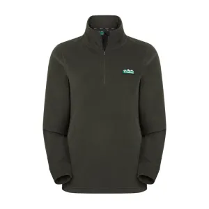 Ridgeline Narvik 1/4 Zip Ladies Fleece Jumper - Deep Forest