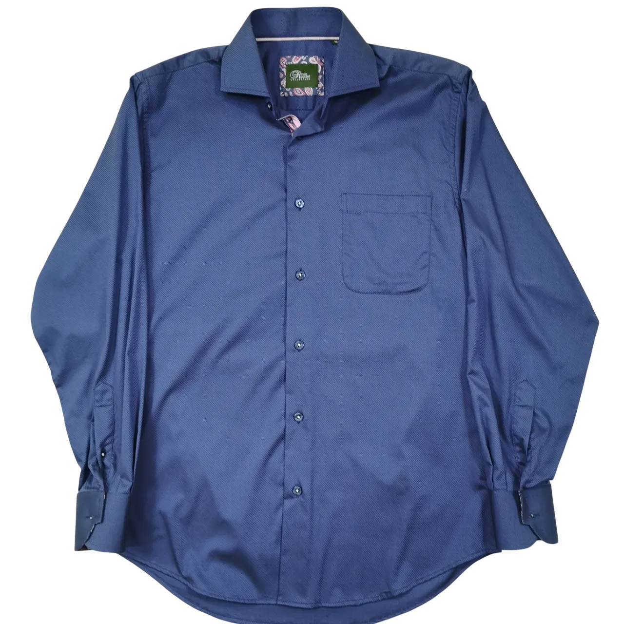 Rossini LS Saturn Blue Shirt