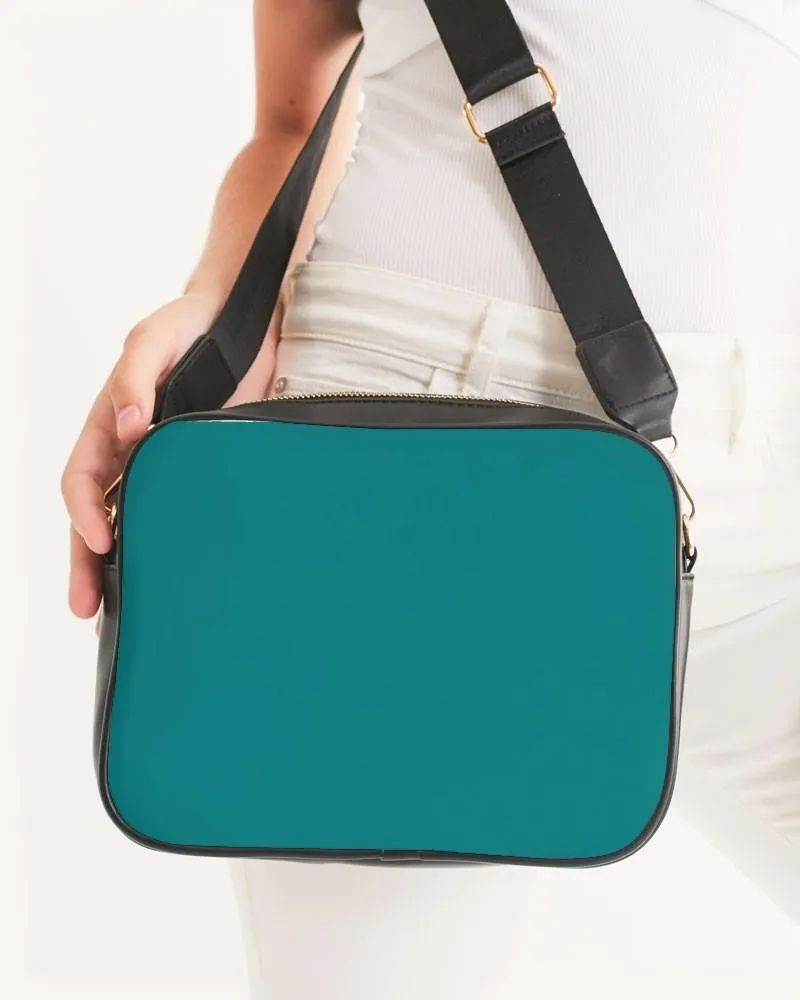 Shaded Blue-Green Crossbody Bag | C100M0Y38K30