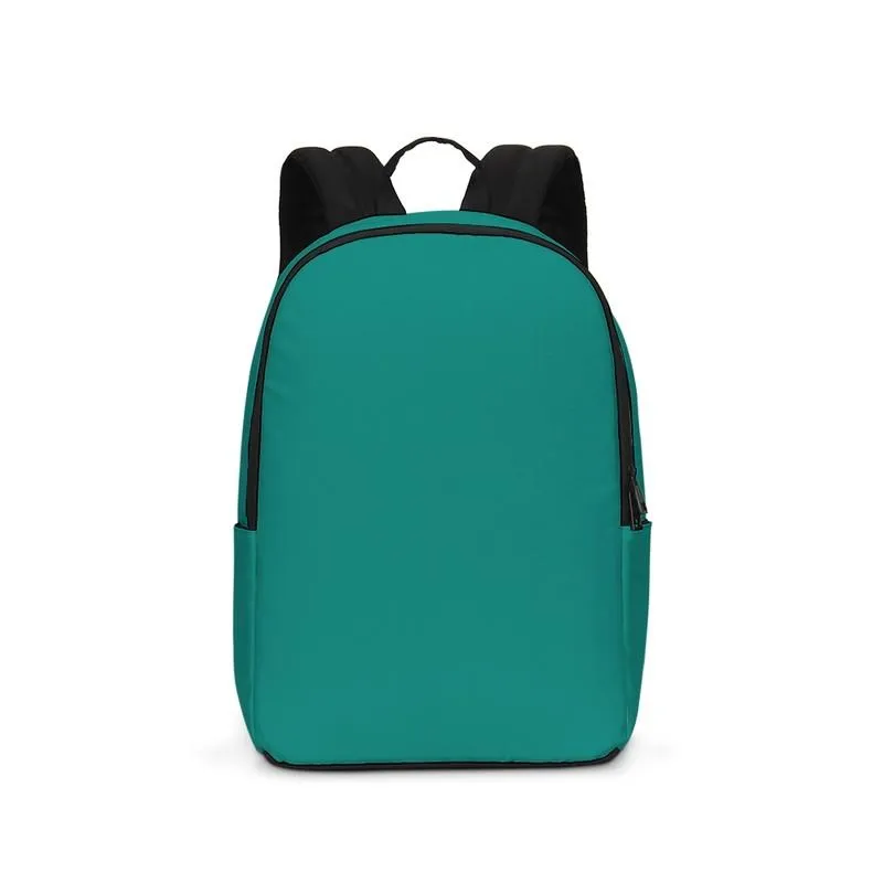 Shaded Blue-Green Waterproof Backpack | C100M0Y50K30