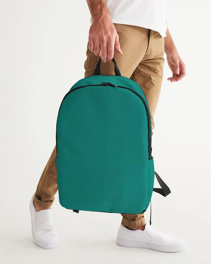 Shaded Blue-Green Waterproof Backpack | C100M0Y50K30