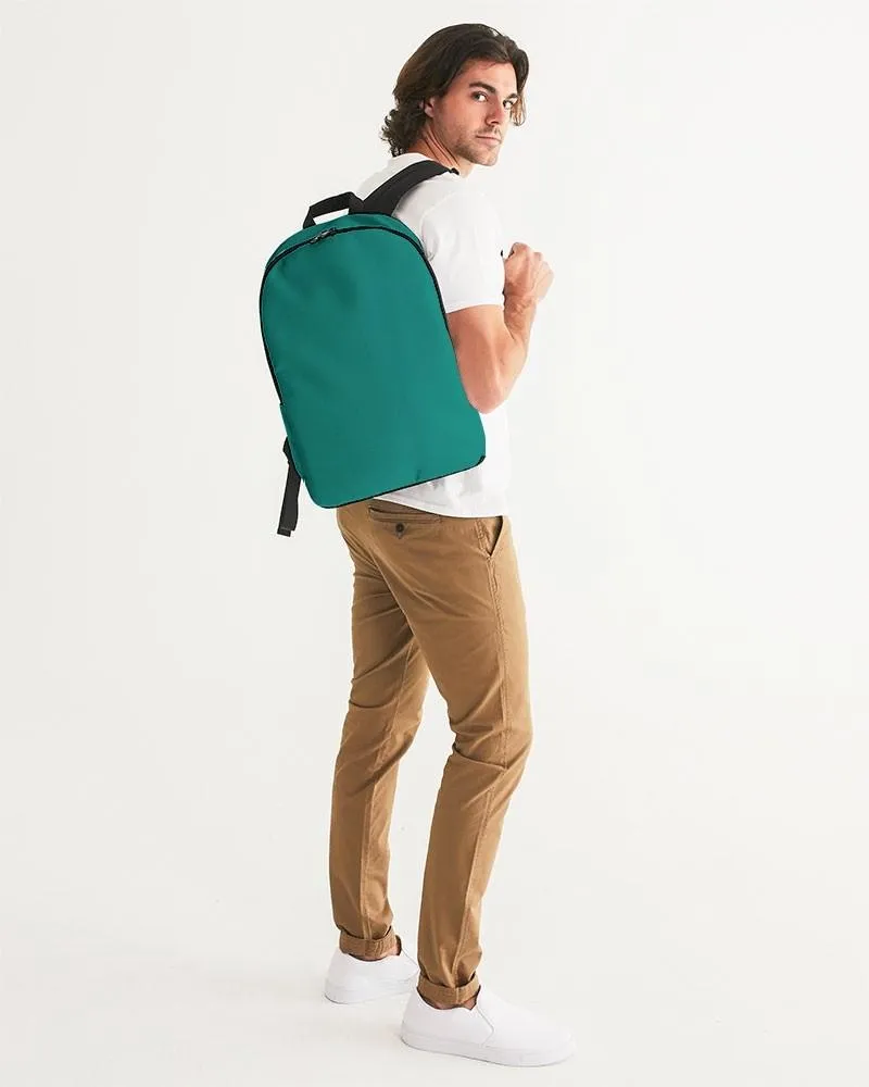 Shaded Blue-Green Waterproof Backpack | C100M0Y50K30