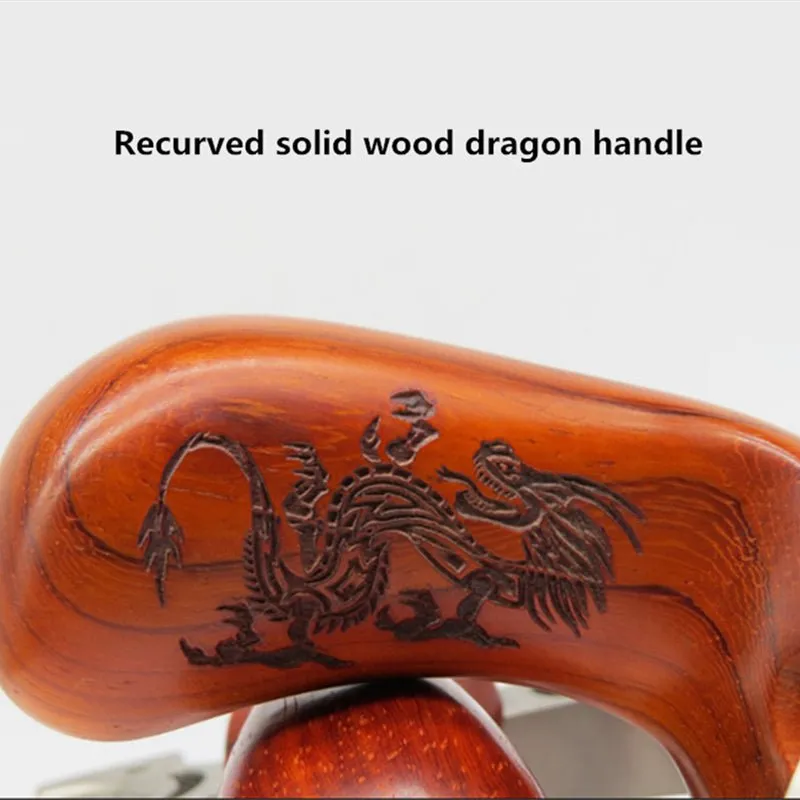 Slingshot Solid Wood Outdoor Sports Dragon Totem 304 Stainless Steel Target Shooting Slingshot