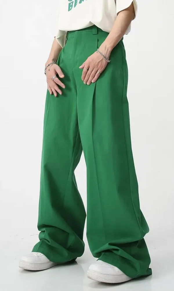 Soft Boy High Waist Baggy Pants