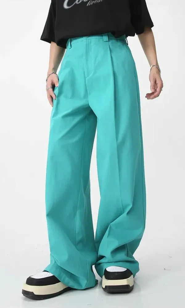 Soft Boy High Waist Baggy Pants