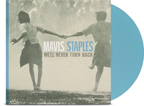 STAPLES, MAVIS / We'll Never Turn Back - Aqua Blue