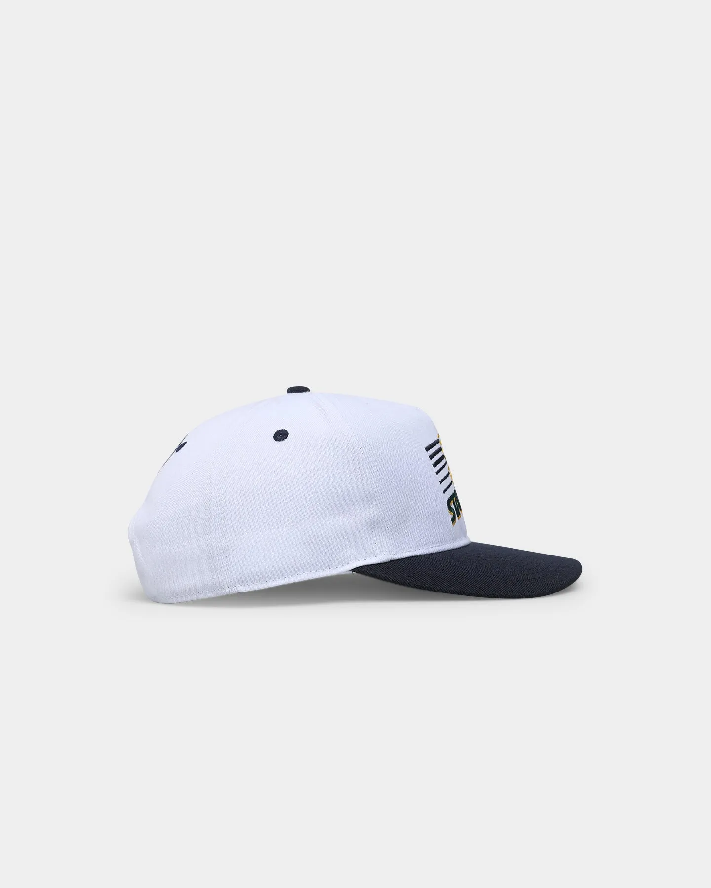 Starter Wings Two Tone Classic Pinch Snapback White/Navy