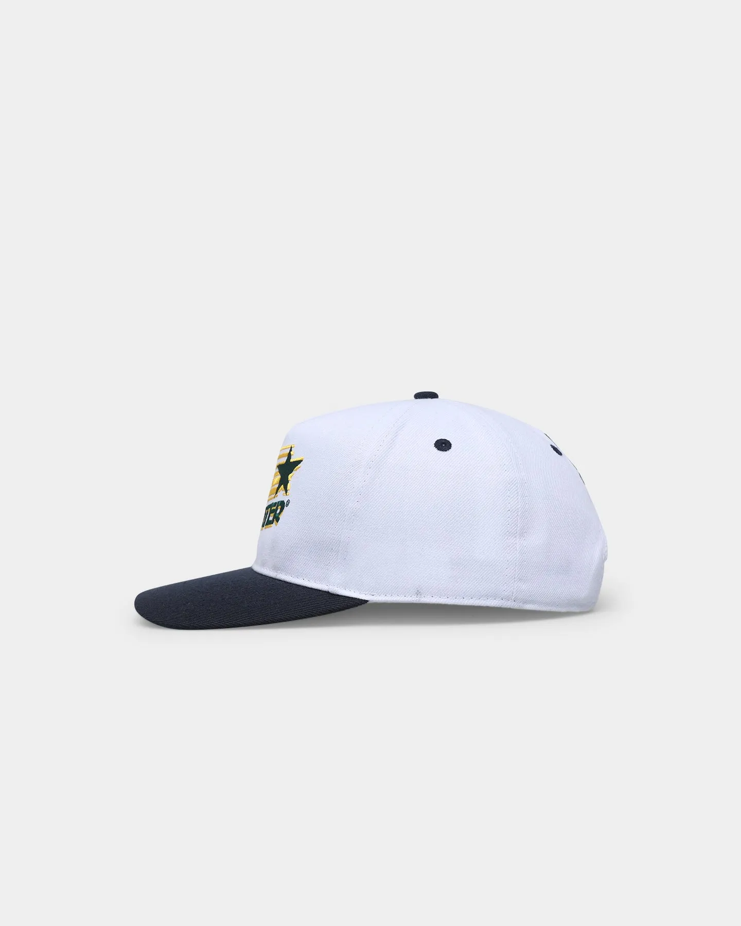 Starter Wings Two Tone Classic Pinch Snapback White/Navy