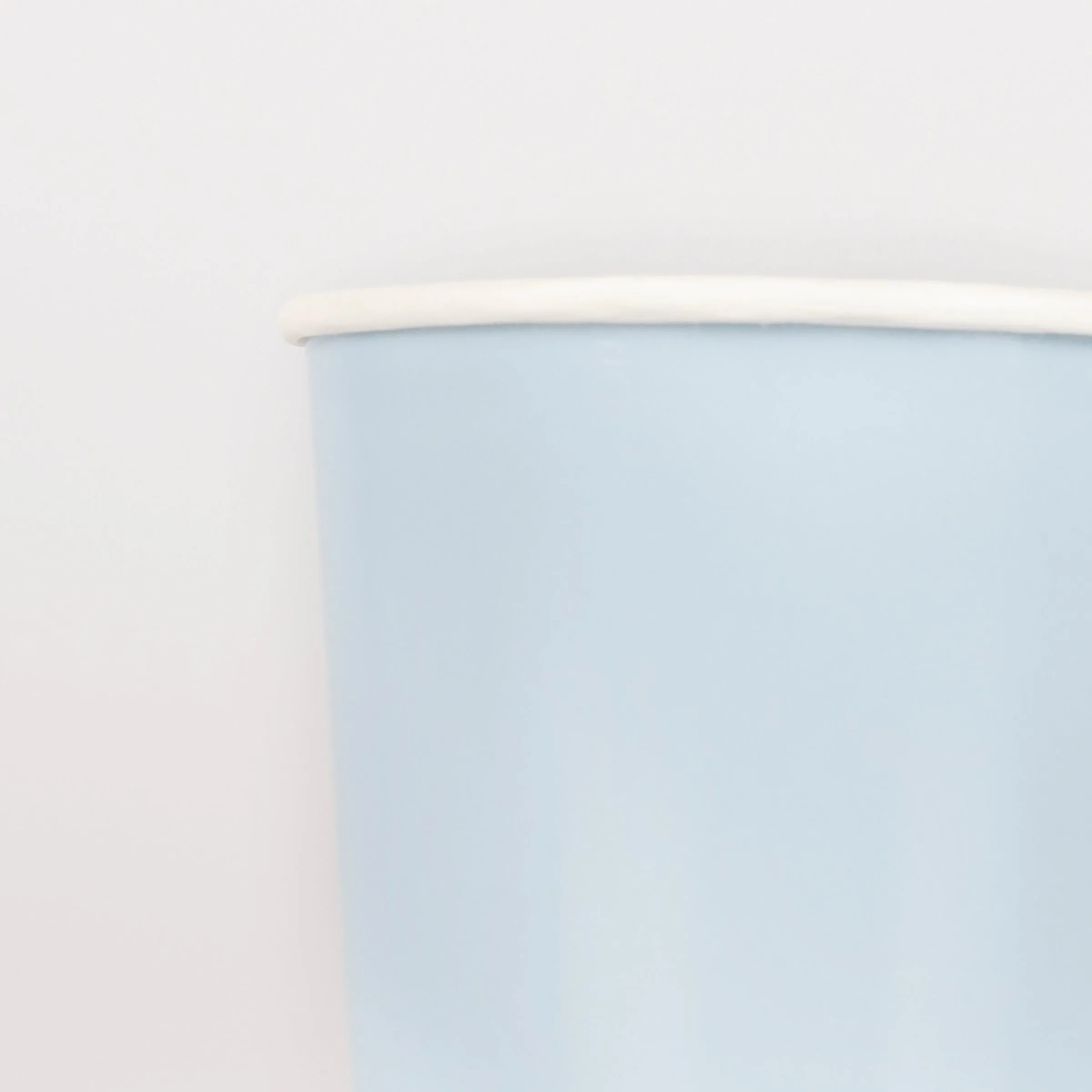 Summer Sky Blue Tumbler Cups (x 8)