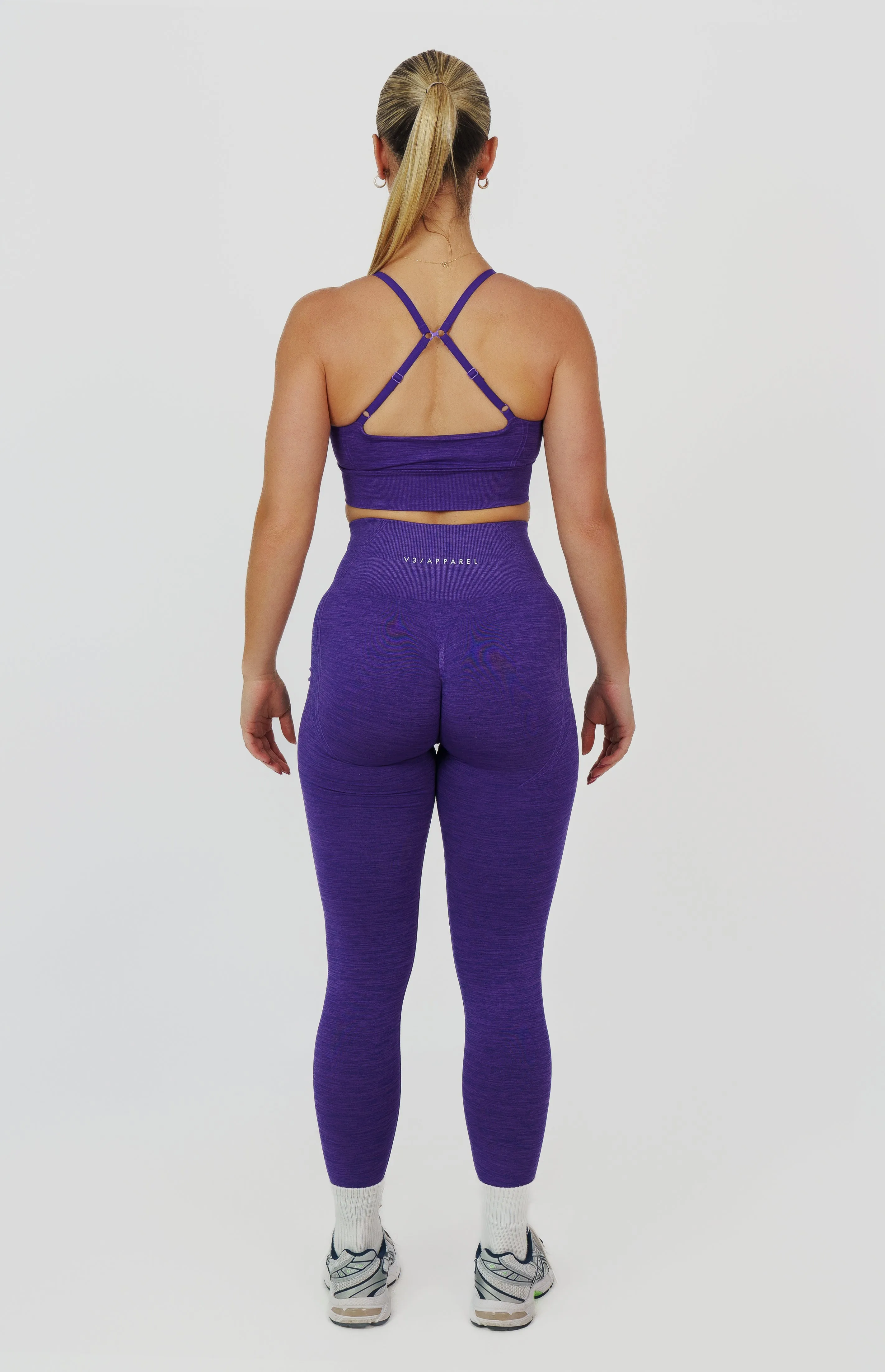 Tempo Seamless Multi-Way Sports Bra - Ultra Violet