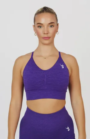 Tempo Seamless Multi-Way Sports Bra - Ultra Violet