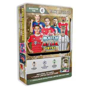 Topps Match Attax Extra Trading Cards UEFA 2022/23 Past Legend Booster Tin #1